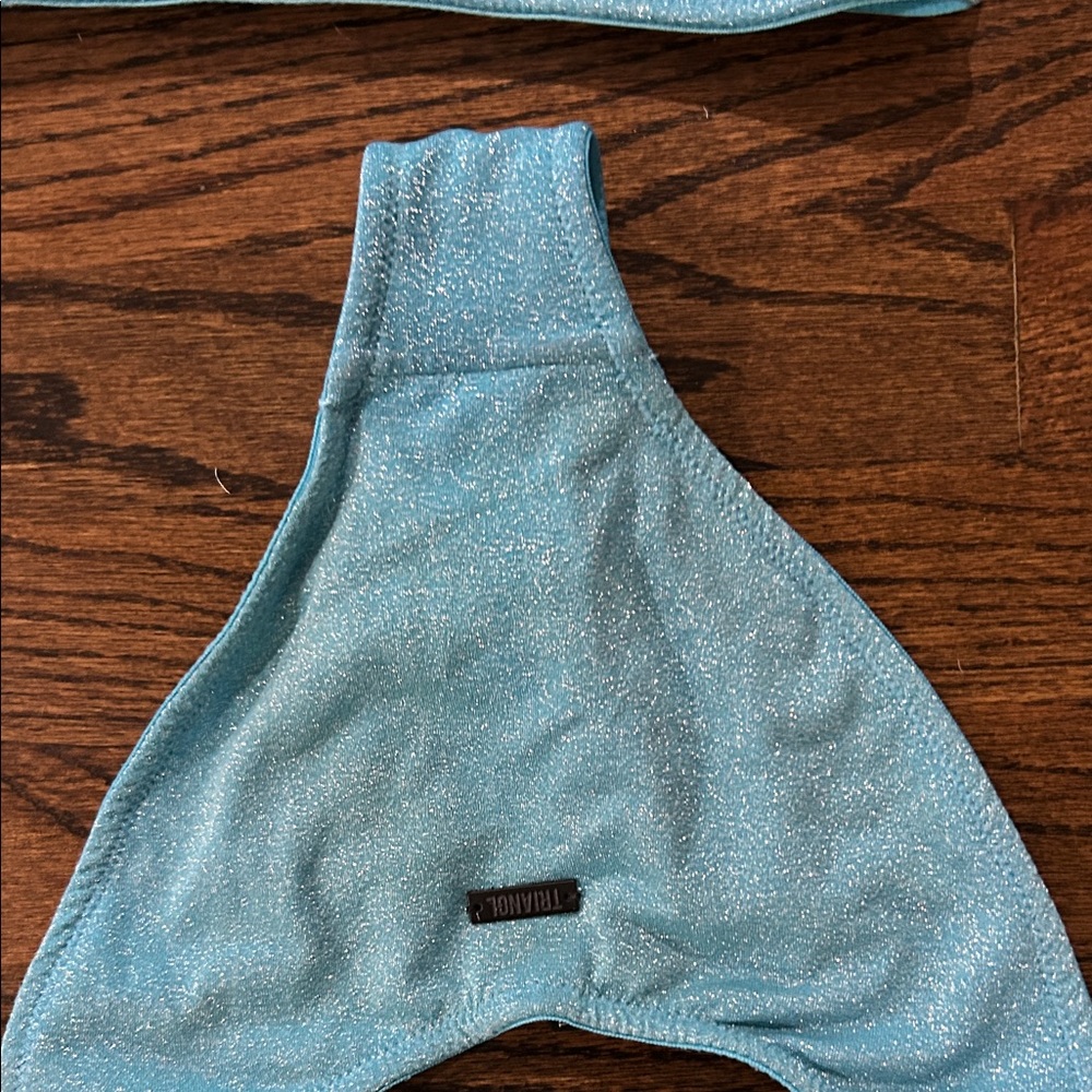 Triangl Blue Glitter Bikini Set - Picture 5 of 7